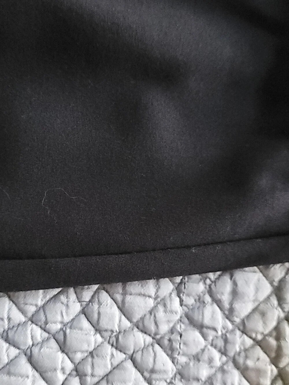 NWT J. Crew No. 3 Black Ponte Pencil Skirt, Size 16